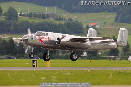 2011-07-01 Zeltweg Airpower 4644 North American B-25J Mitchell